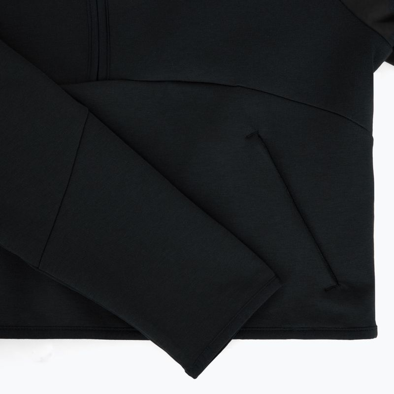 Felpa da donna Under Armour Unstoppable Fleece HZ nero/nero 3