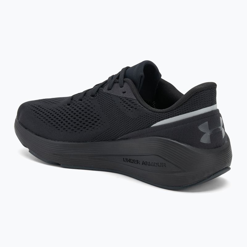 Scarpe da corsa da uomo Under Armour Sonic 7 nero/nero/antracite 3