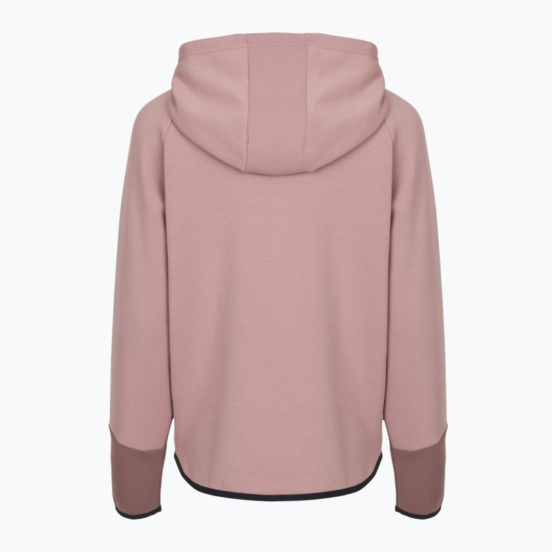 Felpa donna Under Armour Unstoppable Fleece HZ tourmaline pink/maroon mist/black 5