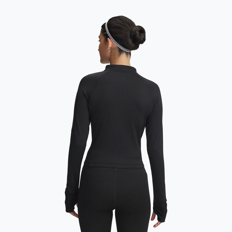 Felpa running donna Under Armour Pro Half Zip black/reflective 2