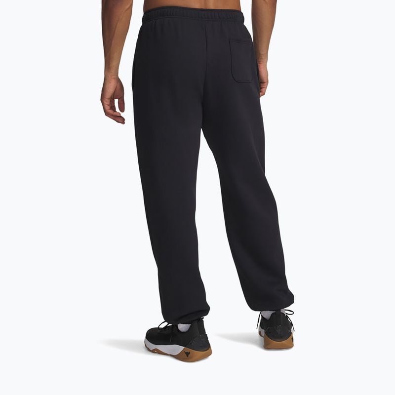 Pantaloni da allenamento uomo Under Armour Project Rock Icon Jogger black/black 3