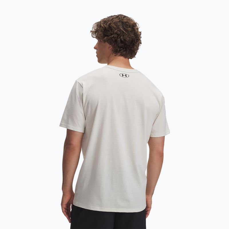Maglietta da allenamento uomo Under Armour Project Rock Payoff Graphic stone/black 2