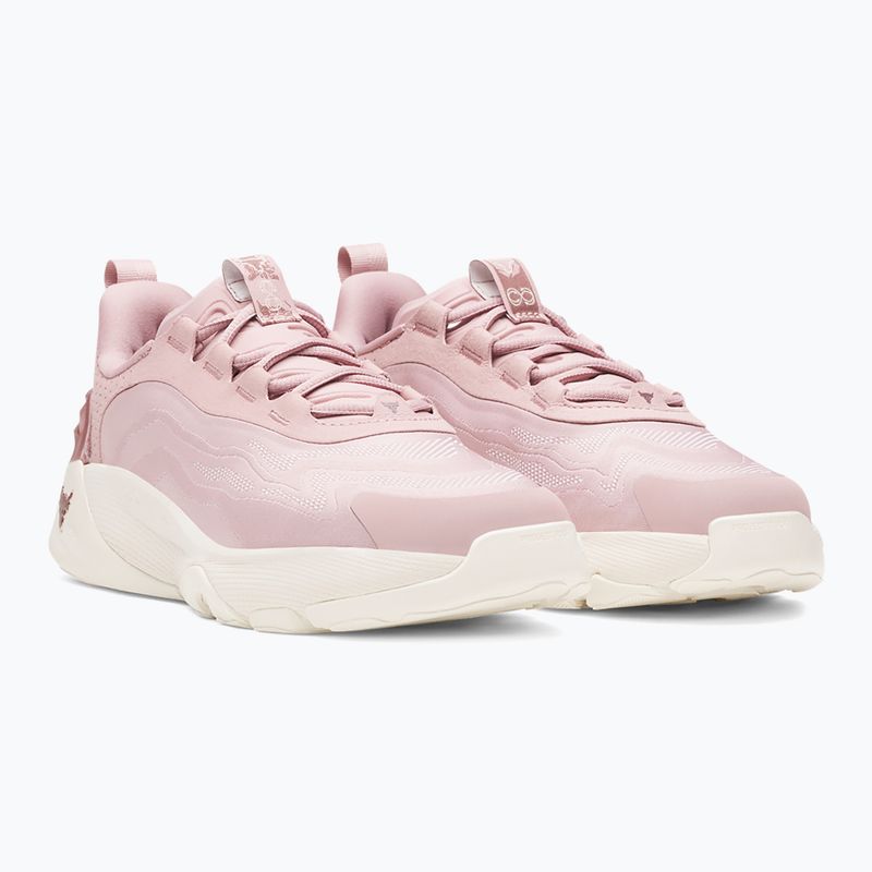Scarpe da allenamento donna Under Armour Project Rock 8 tourmaline pink/black 3