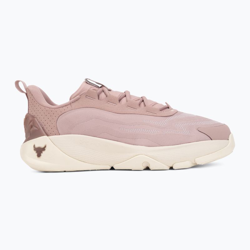 Scarpe da allenamento donna Under Armour Project Rock 8 tourmaline pink/black 2