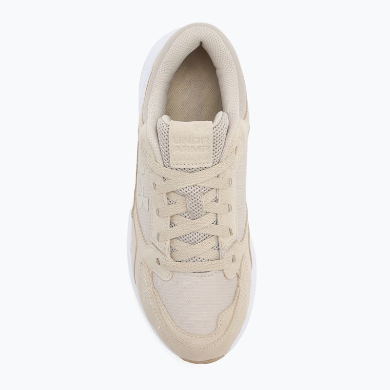 Scarpe da allenamento da uomo Under Armour Edge Suede khaki base/bianco/khaki base 5