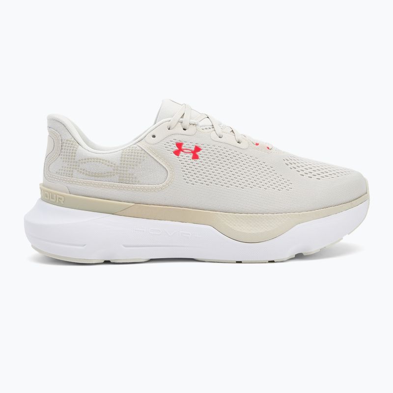 Scarpe da corsa da uomo Under Armour Innfinite Pro 2 summit white/khaki base/racer red 2