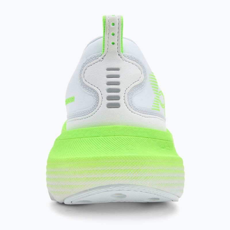 Scarpe da corsa da uomo Under Armour Infinite Elite 2 distant gray/hyper green/white 6