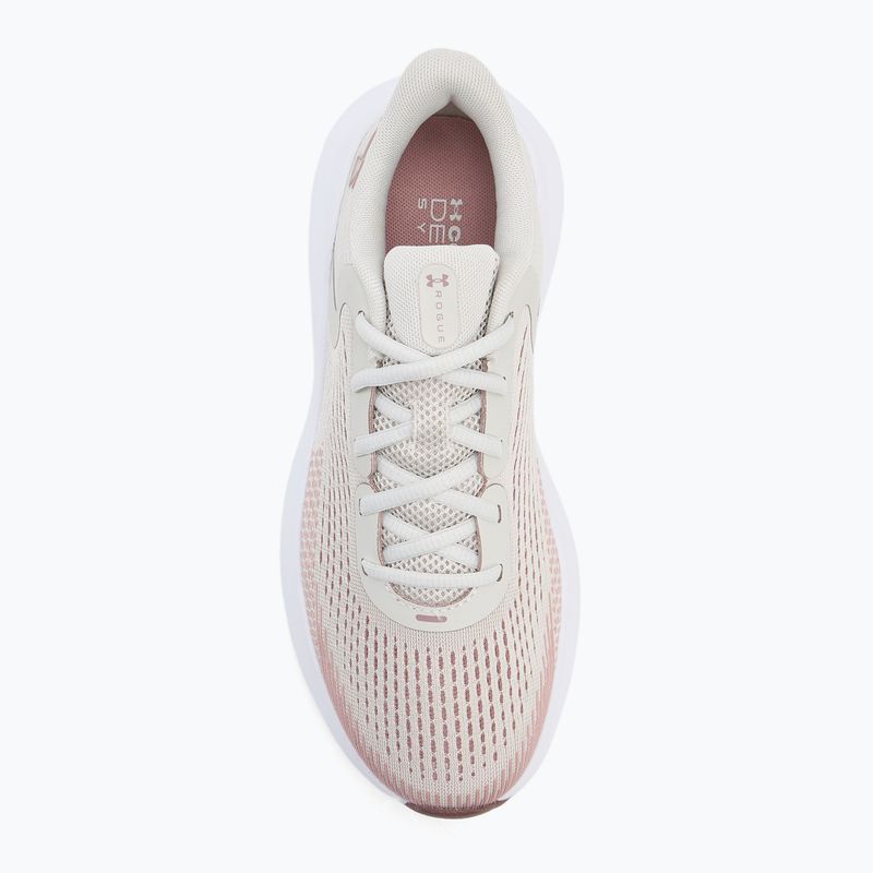 Scarpe da corsa da donna Under Armour Charged Rogue 5 castlerock/nero/oro campus 5
