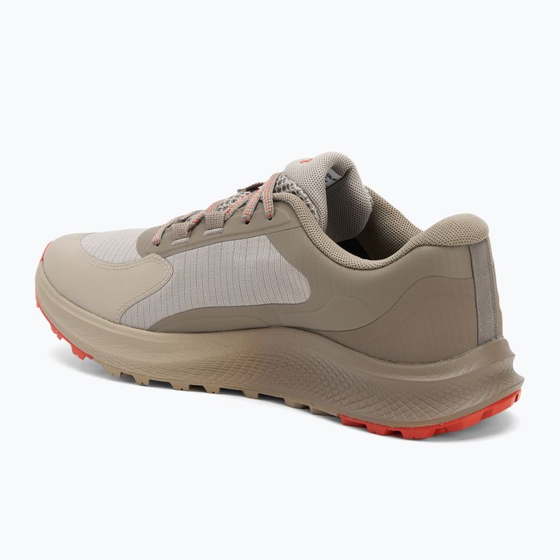 Scarpe da corsa da uomo Under Armour Charged Bandit Trail 3 timberwolf taupe/taupe dusk/surplus orange 3
