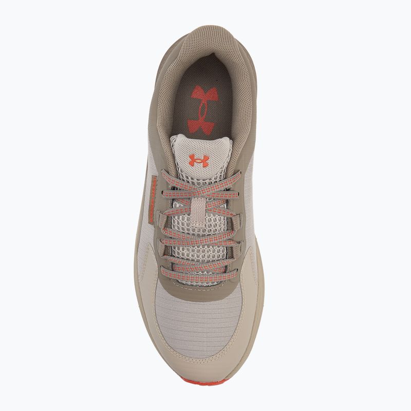 Scarpe da corsa da uomo Under Armour Charged Bandit Trail 3 timberwolf taupe/taupe dusk/surplus orange 5