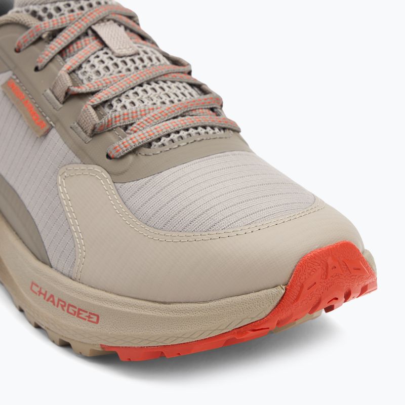 Scarpe da corsa da uomo Under Armour Charged Bandit Trail 3 timberwolf taupe/taupe dusk/surplus orange 7