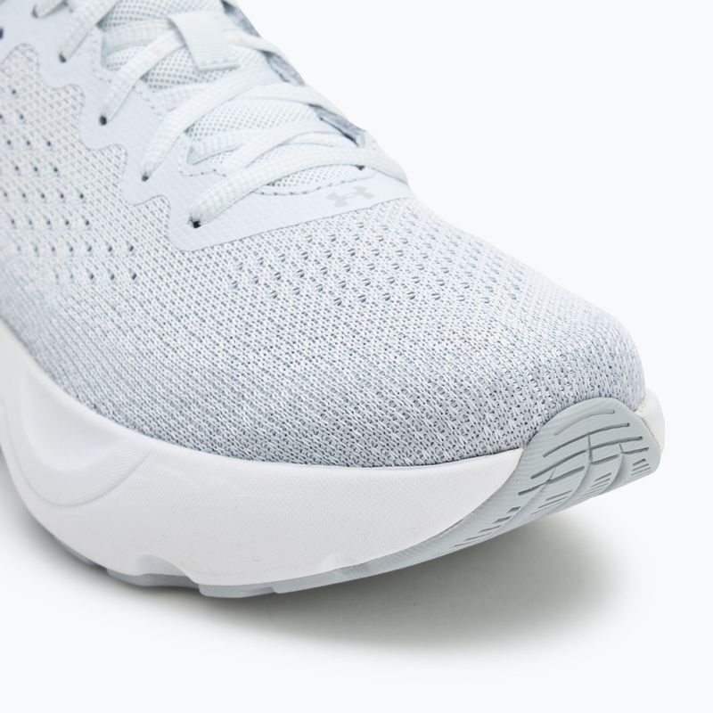 Scarpe da corsa da uomo Under Armour Infinite distant gray/halo gray/hyper green 7