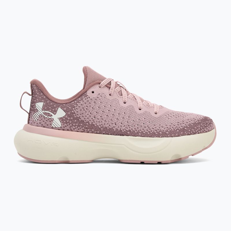 Scarpe da corsa da donna Under Armour Infinite tourmaline pink/maroon mist/summit white 2