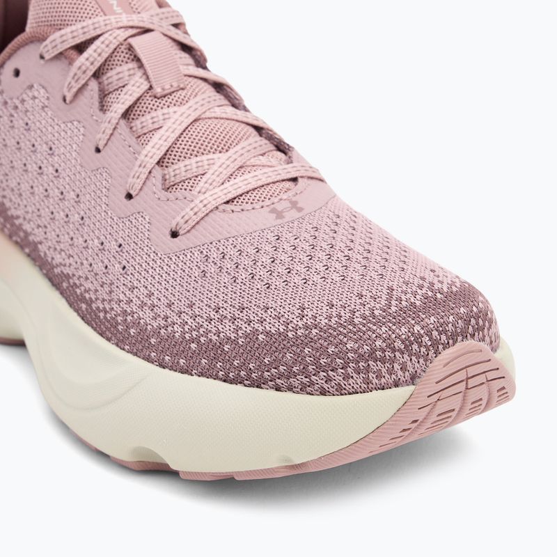 Scarpe da corsa da donna Under Armour Infinite tourmaline pink/maroon mist/summit white 7