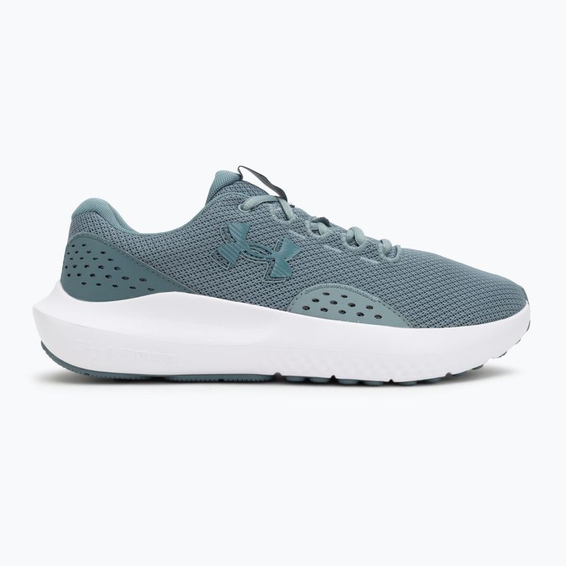 Scarpe da running uomo Under Armour Charged Surge 4 serpentine/jasper blue/jasper blue 2
