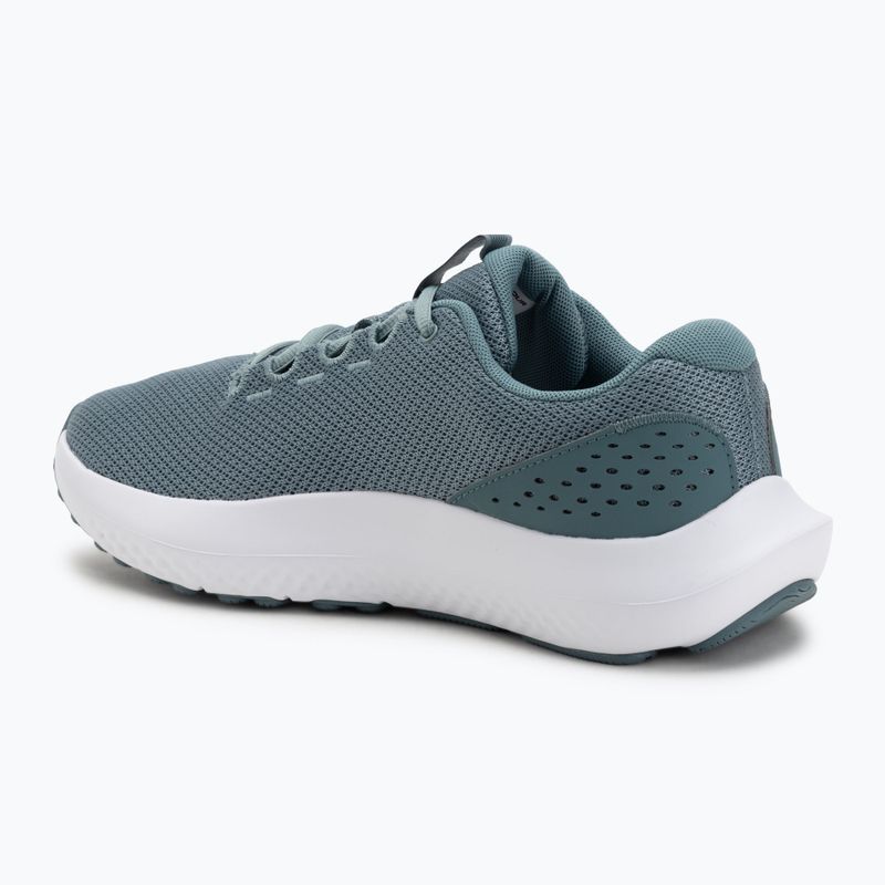 Scarpe da running uomo Under Armour Charged Surge 4 serpentine/jasper blue/jasper blue 3