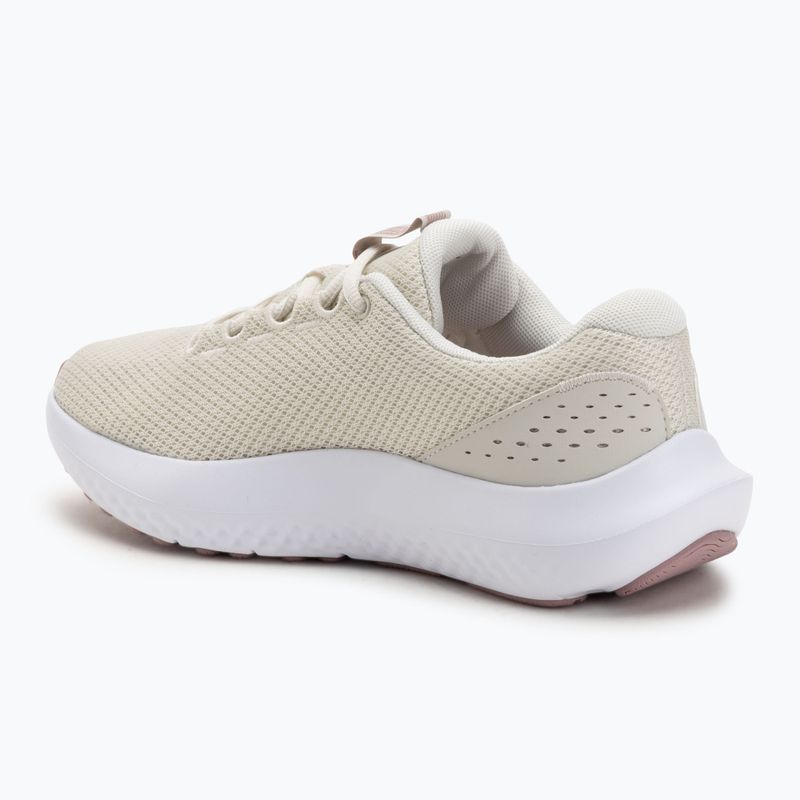 Scarpe da corsa donna Under Armour Charged Surge 4 Summit White/Tourmaline Pink/Metallic Tourmaline Pink 3