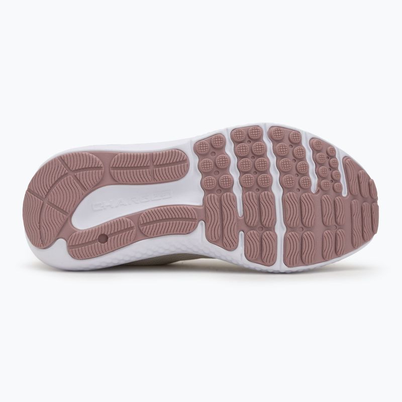 Scarpe da corsa donna Under Armour Charged Surge 4 Summit White/Tourmaline Pink/Metallic Tourmaline Pink 4