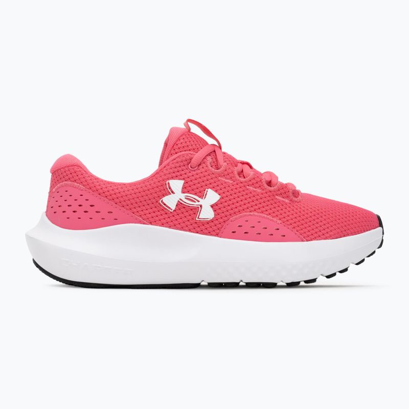 Scarpe da running donna Under Armour Charged Surge 4 super pink/super pink/white 2