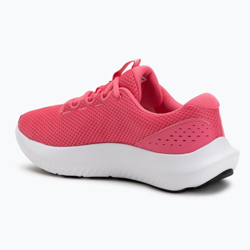Scarpe da running donna Under Armour Charged Surge 4 super pink/super pink/white 3