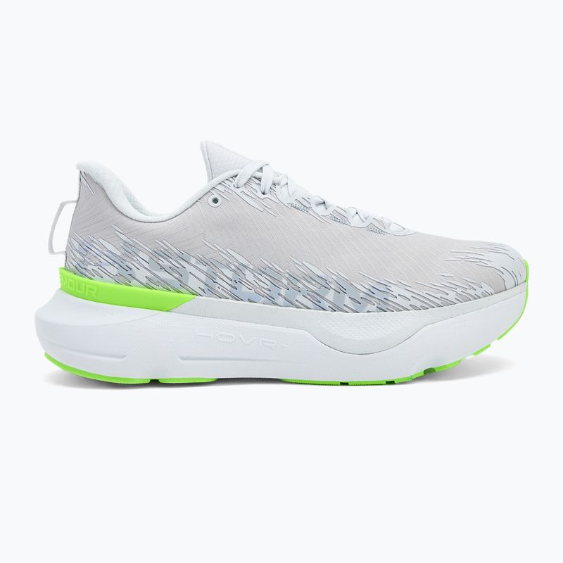 Scarpe da corsa Under Armour Infinite Pro 2 Storm distant gray/mod gray/hyper green 2