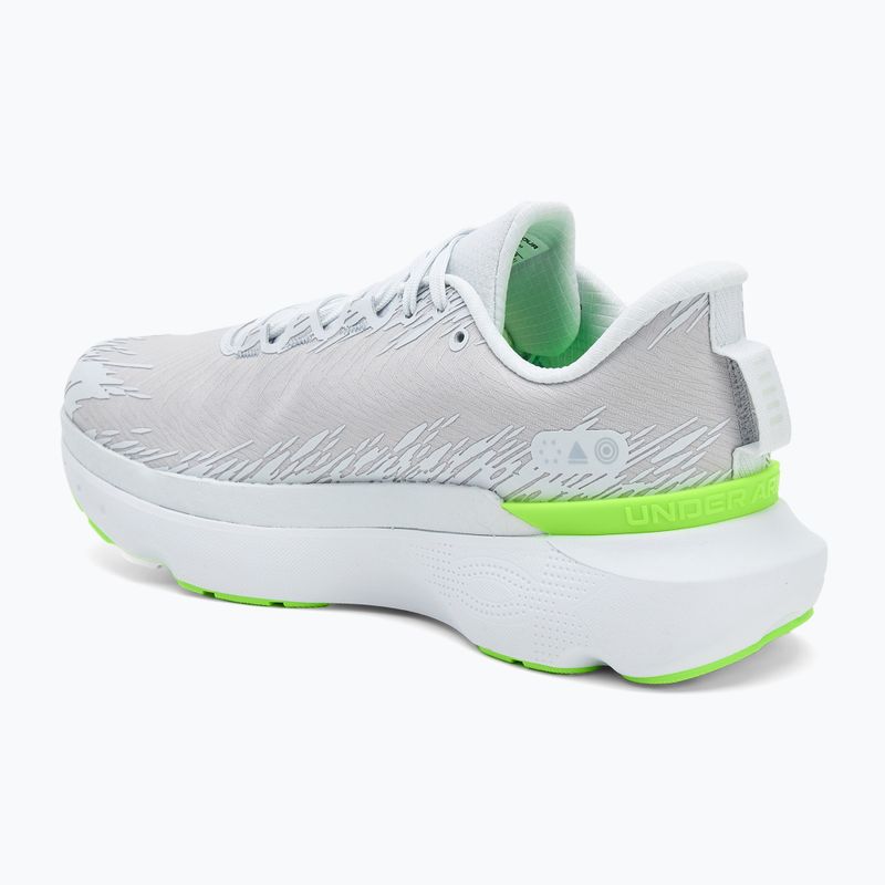 Scarpe da corsa Under Armour Infinite Pro 2 Storm distant gray/mod gray/hyper green 3