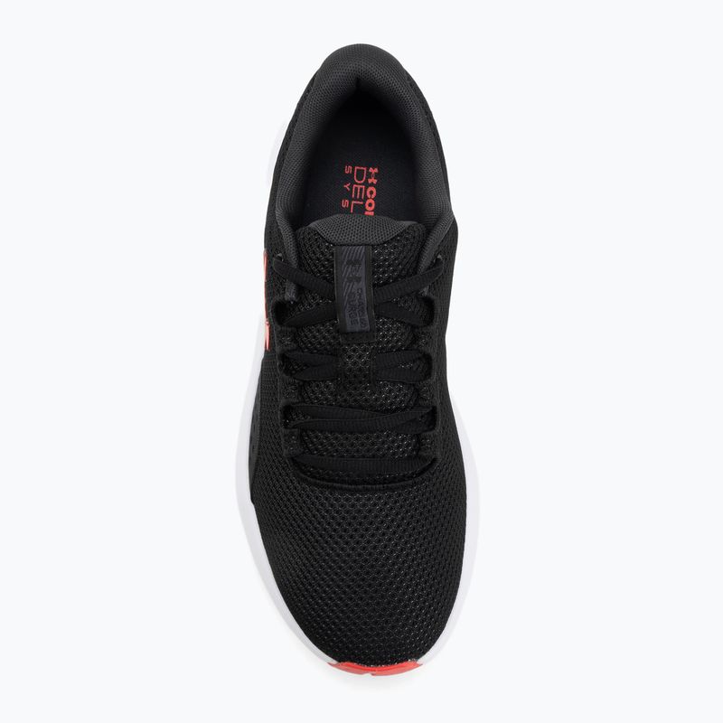 Scarpe running uomo Under Armour Charged Surge 4 black/anthracite/racer red 5