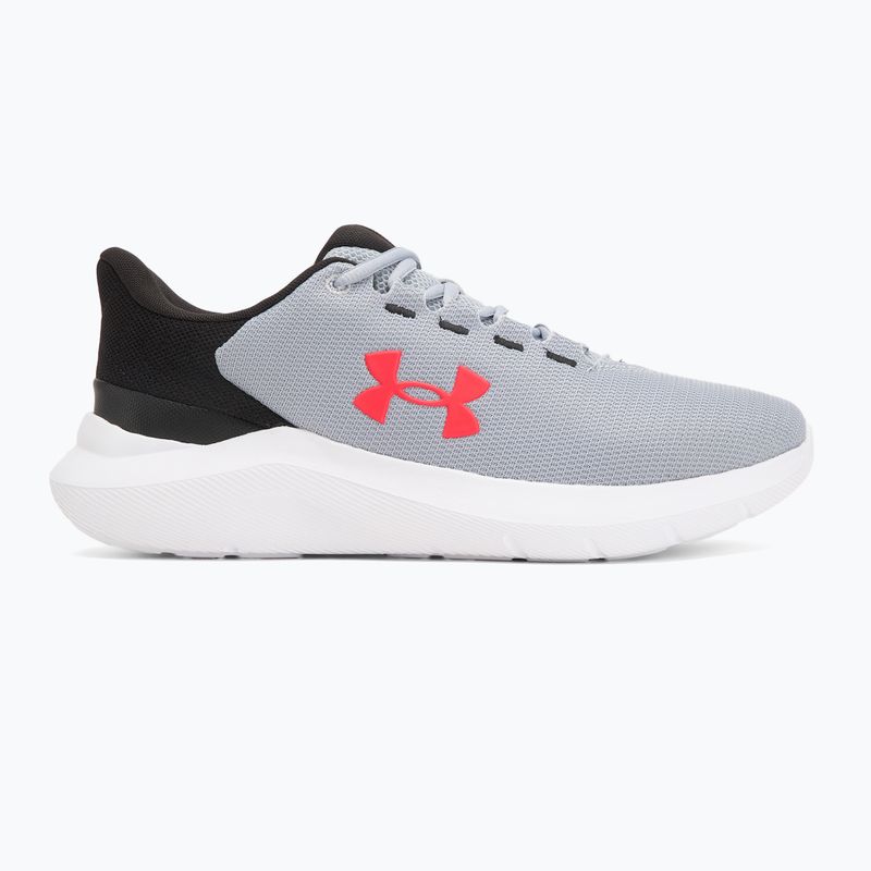 Scarpe da corsa da uomo Under Armour Phade RN 3 mod gray/black/racer red 2
