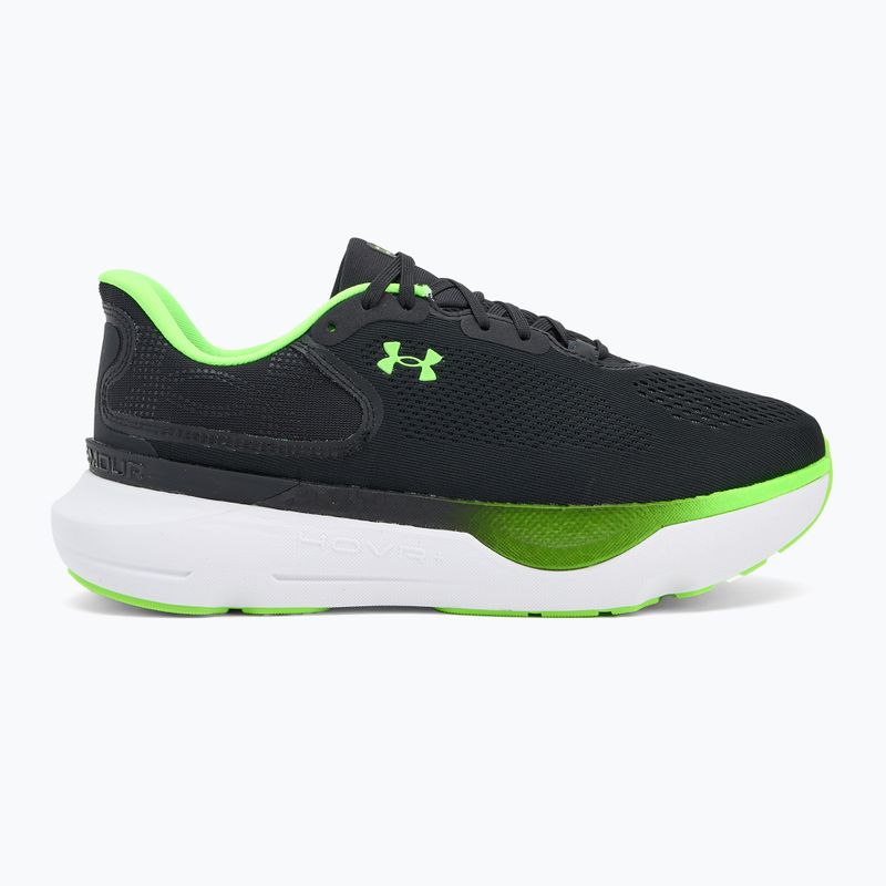 Scarpe da corsa da uomo Under Armour Innfinite Pro 2 nero/verde iper/verde iper 2