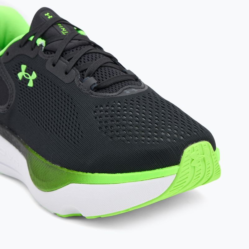 Scarpe da corsa da uomo Under Armour Innfinite Pro 2 nero/verde iper/verde iper 7