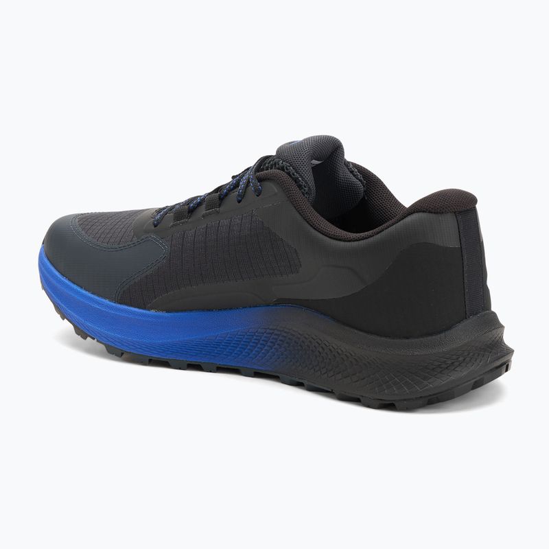 Scarpe da corsa da uomo Under Armour Charged Bandit Trail 3 antracite/nero/reale 3