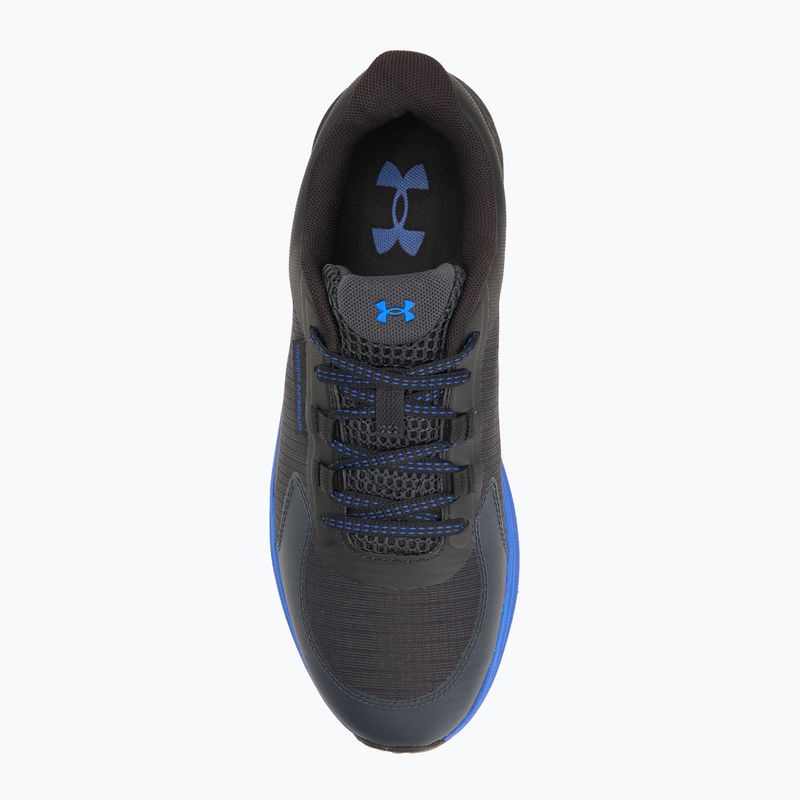 Scarpe da corsa da uomo Under Armour Charged Bandit Trail 3 antracite/nero/reale 5