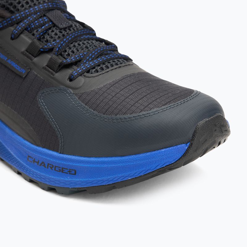 Scarpe da corsa da uomo Under Armour Charged Bandit Trail 3 antracite/nero/reale 7