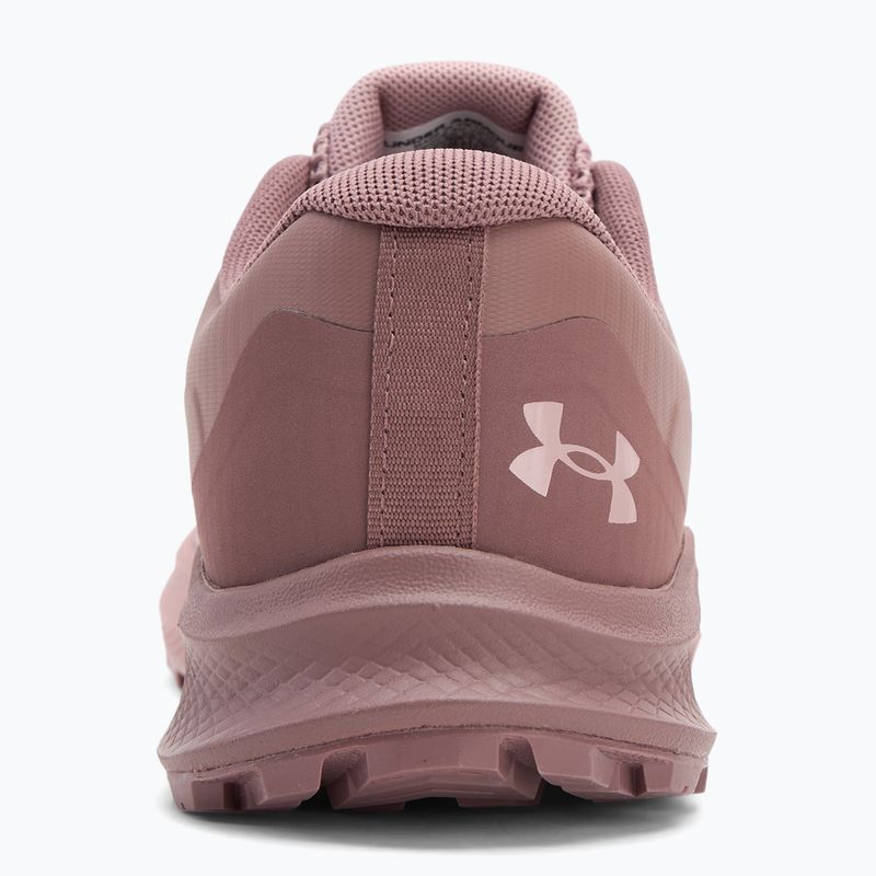 Scarpe da corsa da donna Under Armour Charged Bandit Trail 3 tourmaline pink/maroon mist/tourmaline pink 6