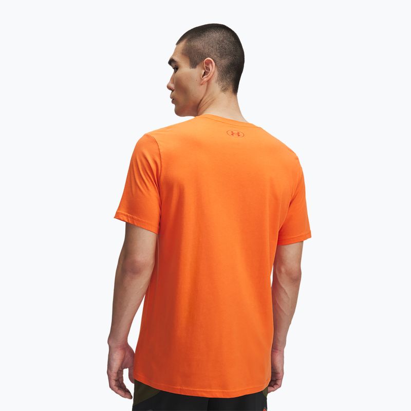 Maglia da allenamento uomo Under Armour GL Foundation Update orange base/surplus orange/squad orange 2