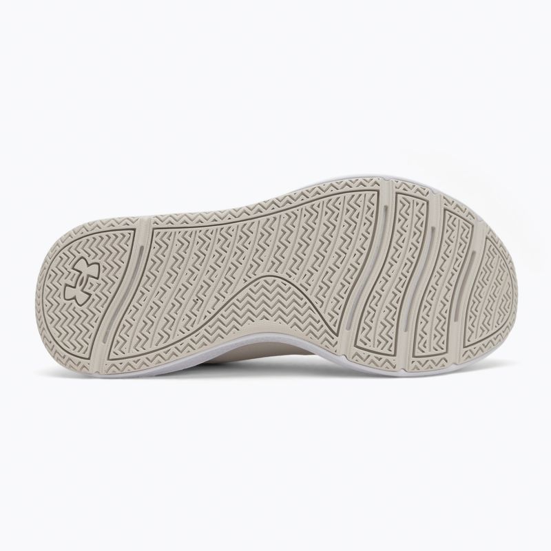Scarpe da allenamento da donna Under Armour Aurora 3 summit white/white/khaki base 4