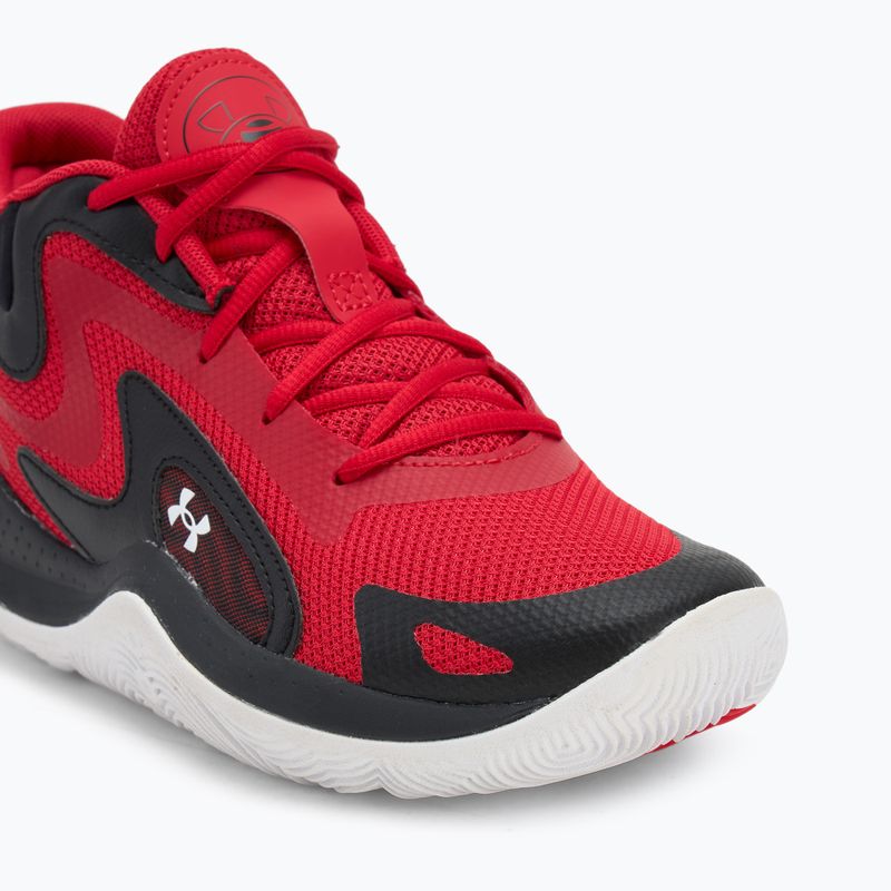 Scarpe da basket Under Armour Jet '25 red/black 7