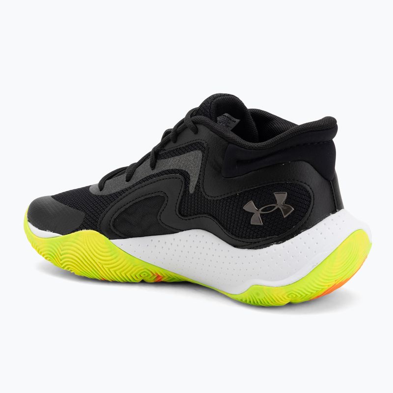 Scarpe da basket Under Armour Jet '25 black/metallic black 3