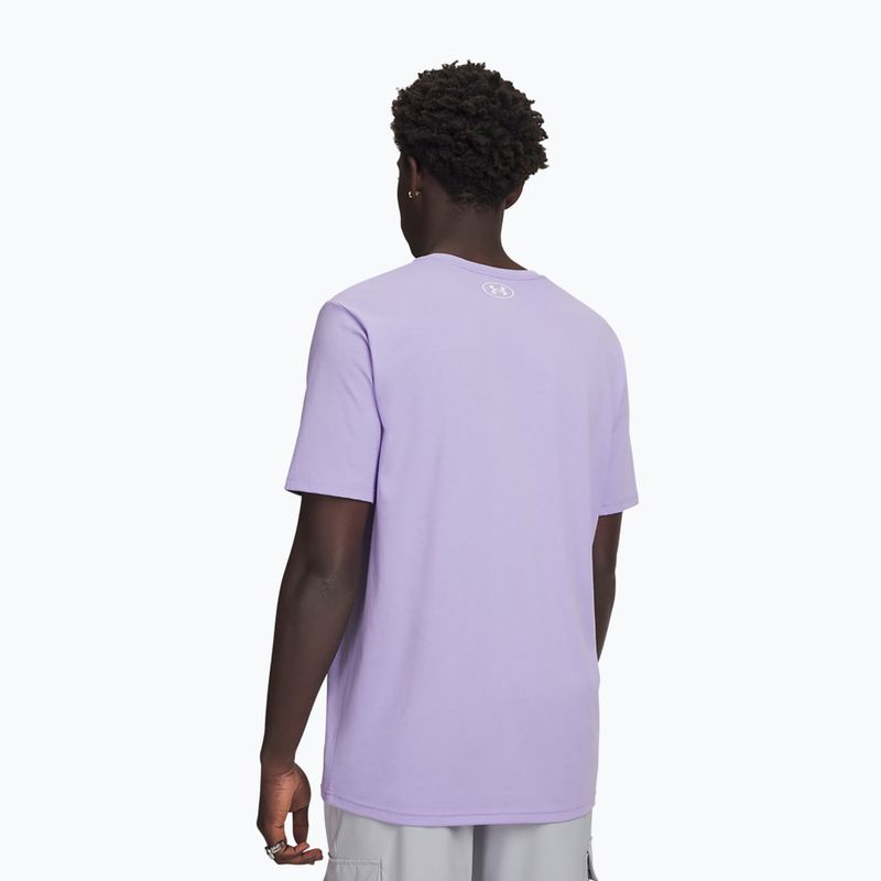 Maglietta da uomo Under Armour Sportstyle Left Chest trasparente/grigio distante 2