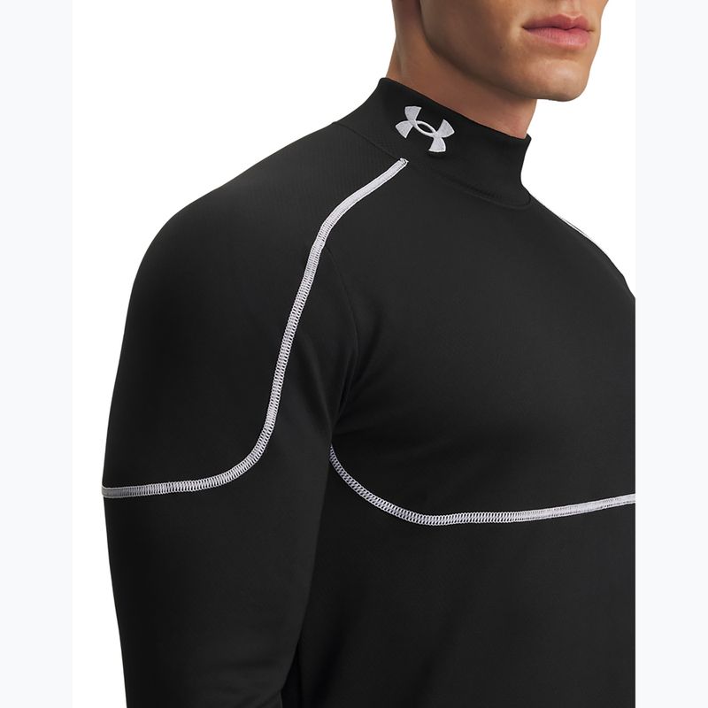 Maglia da allenamento a maniche lunghe da uomo Under Armour Cold Weather Grid black/black/white 3