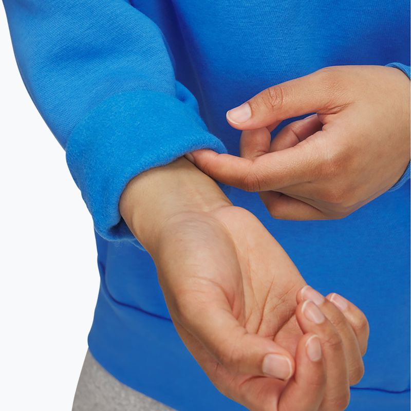 Felpa donna Under Armour Icon Fleece Hoodie blu atlantide/bianco 3