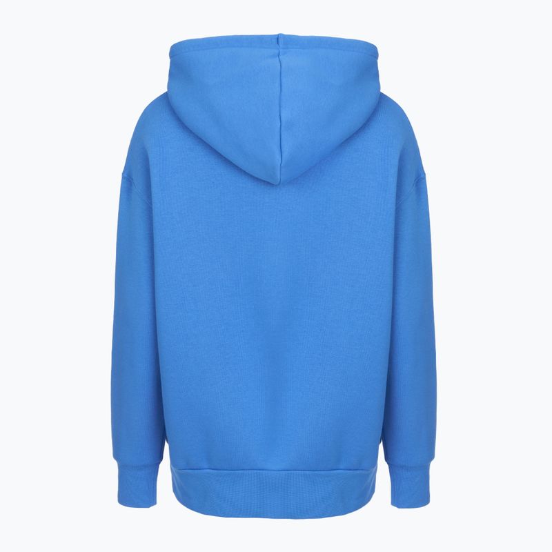 Felpa donna Under Armour Icon Fleece Hoodie blu atlantide/bianco 5