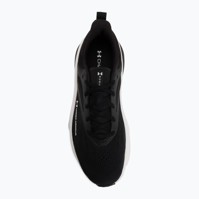 Scarpe da corsa uomo Under Armour Rogue 6 black/black/white 5