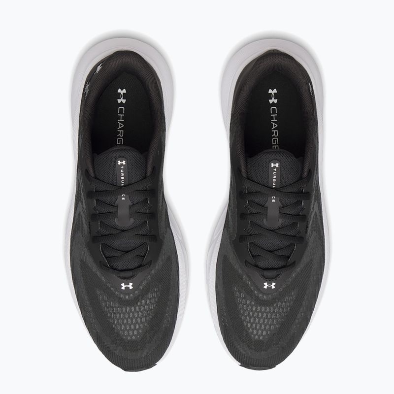 Scarpe da running da uomo Under Armour Turbulance 3 black/black/metallic silver 5
