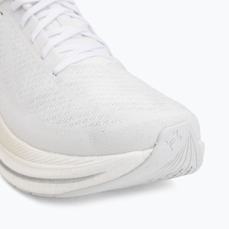Scarpe da running da uomo Under Armour Velociti SPD white/arden green/campus gold 7