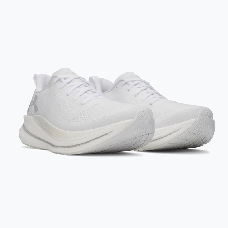 Scarpe da running da uomo Under Armour Velociti SPD white/arden green/campus gold 10