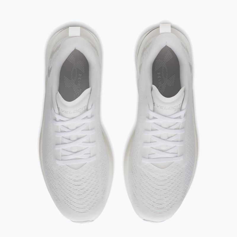 Scarpe da running da uomo Under Armour Velociti SPD white/arden green/campus gold 12