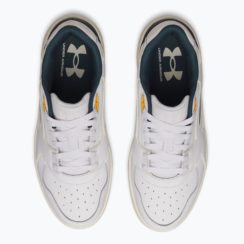 Scarpe da allenamento uomo Under Armour Flex White/Stone/Arden Green 4