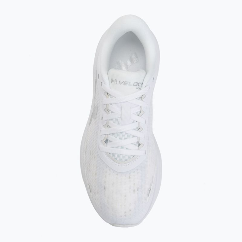 Scarpe da running da donna Under Armour Velociti Pace white/black/distant gray 5