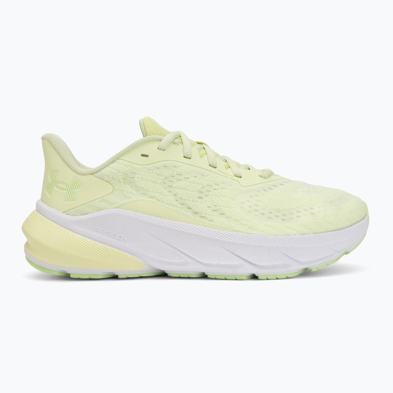 Scarpe da running da donna Under Armour Turbulance 3 fade green/black/metallic silver 2